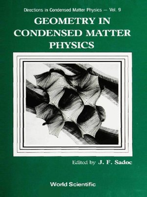 cover image of Geometry In Condensed Matter Physics